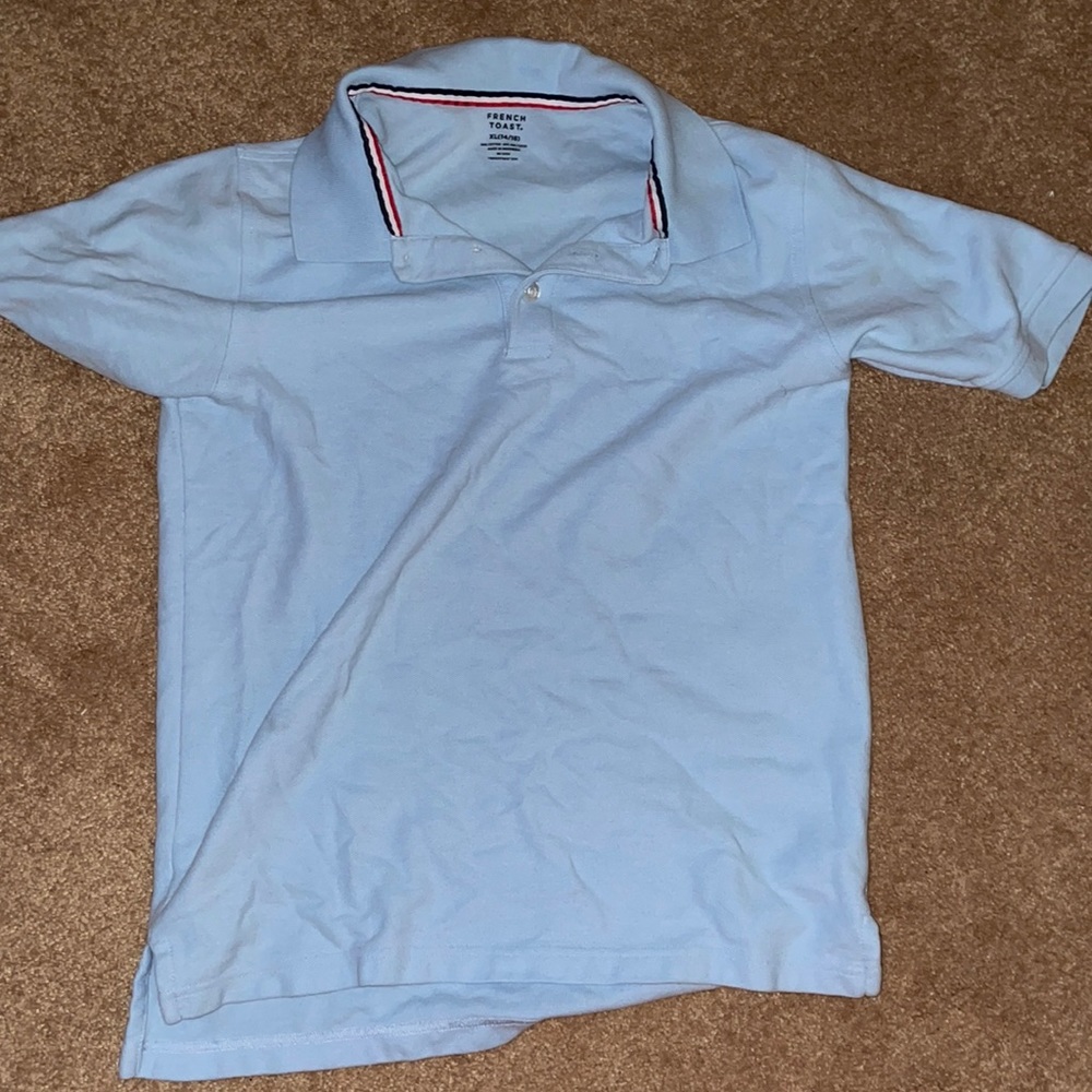 French Toast Collar Kids Shirt